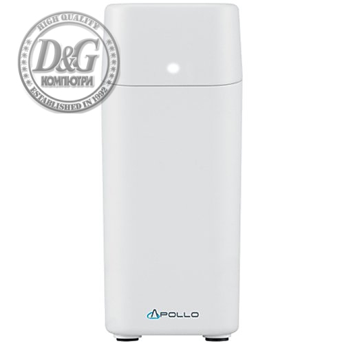 PROMISE Apollo Personal Cloud Storage 4TB, 1bay, 1 x USB 3.0, 1 x 1GbE RJ-45 LAN port, ethernet cable.