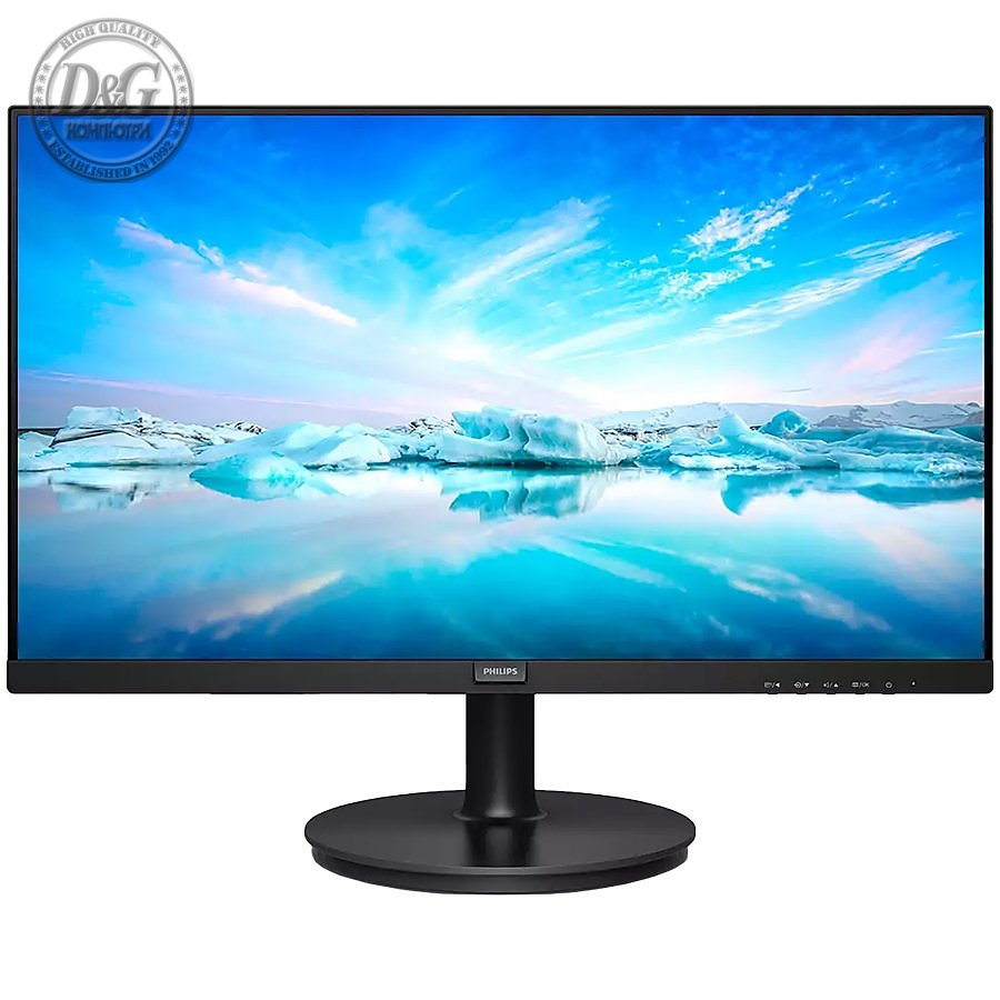 Monitor 23.8'' Philips 241V8LA/00(01) Black VA, 16:9, 1920x1080, 4ms, 250 cd/m2, 3000:1, D-Sub, HDMI, 2Wx2, vesa