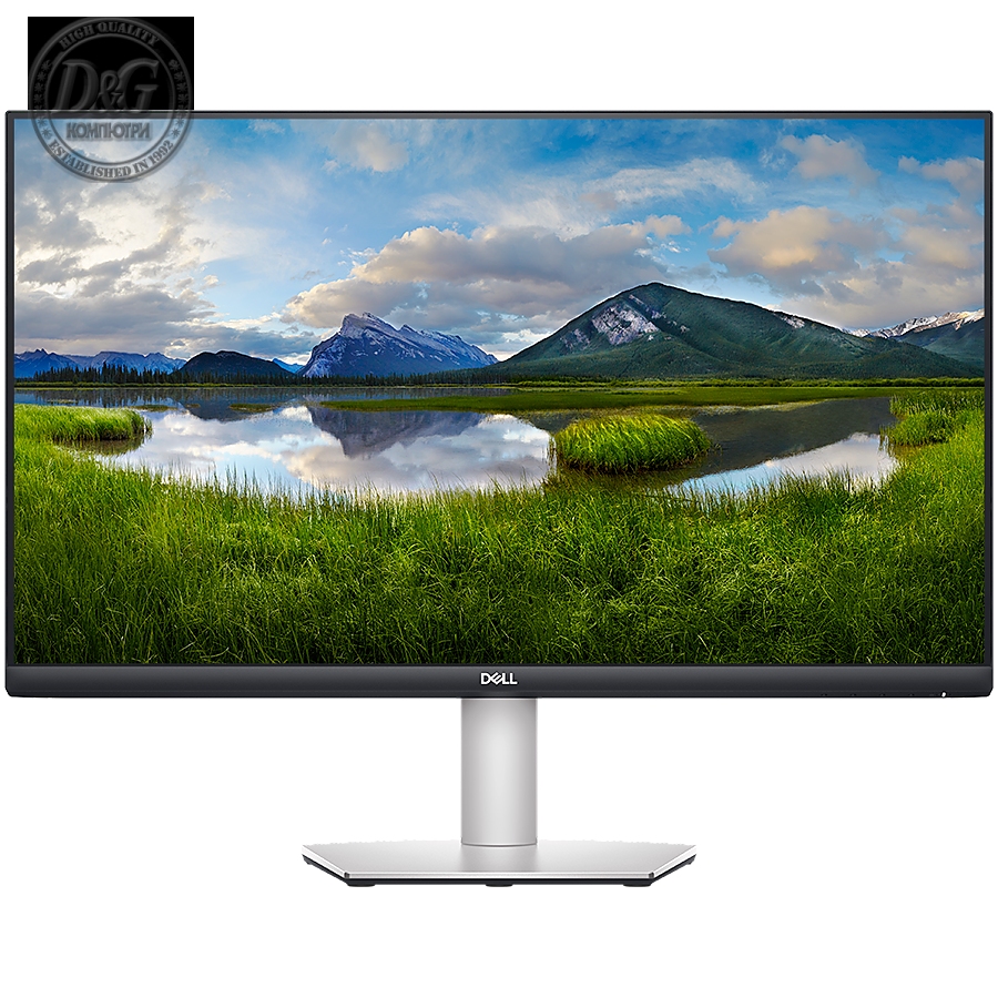 Monitor LED DELL S2721DS, 27", QHD 2560x1440 @ 75Hz, 16:9, IPS, 1000:1, 4ms, 350 cd/m2, VESA, HDMI, DP, Pivot, Speakers, Height Adjustable