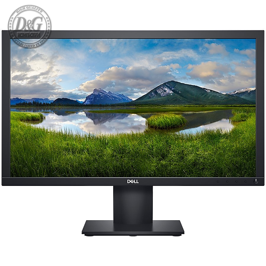 Monitor LED Dell E2020H 19.5", TN, 1600x900, Antiglare, 16:9, 1000:1, 250 cd/m2, 5ms, 160 °/170 °, DP 1.2, VGA