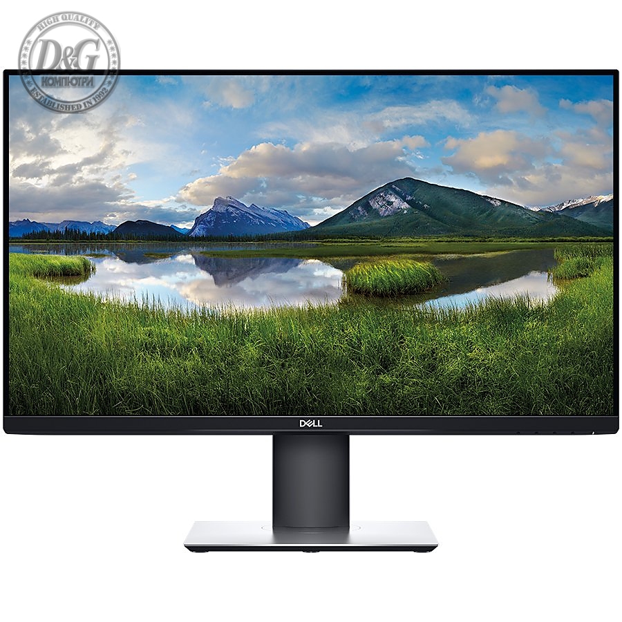 Monitor DELL Professionaal P2720DC 27in, 2560x1440, QHD, IPS Antiglare, 16:9, 1000:1, 350 cd/m2, 8ms/5ms, 178/178, DP, DP out, HDMI, USB-C, Audio line-out, Tilt, Swivel, Pivot, Height Adjust, 3Y