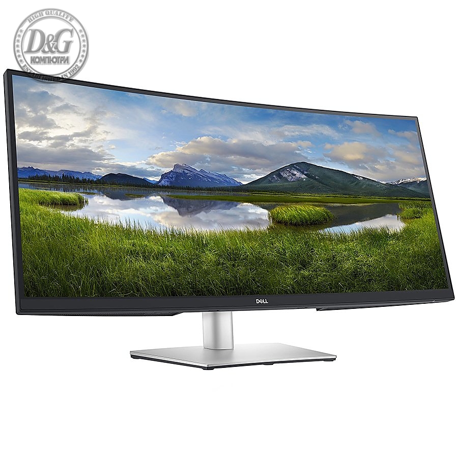 Monitor DELL Professional P3421W, 34.14in Curved, 3440x1440, WQHD, IPS Antiglare, 21:9, 1000:1, 300 cd/m2, 8ms/5ms, 178/178, DP, HDMI, USB-C/DP, 3x USB 3.2, 2x USB 2.0, Tilt, Swivel, Height adjust, 3Y