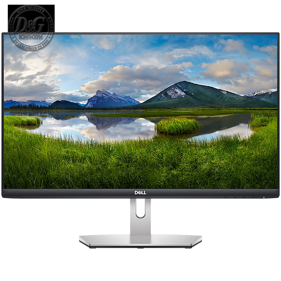 Monitor LED DELL S2421H, 23.8" IPS Anti-Glare, 1920x1080 at 75Hz, 75% Colour Gamut, 16:9, 178°/178°, AMD Free Sync, Flicker-free, 1000:1, 4ms, 250 cd/m2, VESA, 2xHDMI, Audio Line-Out, Speakers, 2x3W, Tilt, 3Y