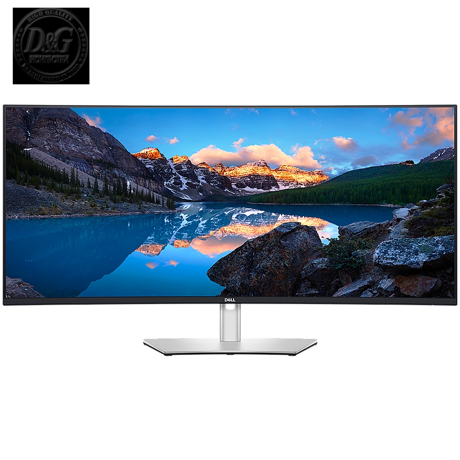 Monitor LED DELL UltraSharp Curved U4021QW 39.7" , IPS, 21:9, WUHD 5120x2160, 300cd/m2, 1000:1, 5ms, HDMI, DP, USB Type-C, RJ-45, 178/178, VESA, 3Y