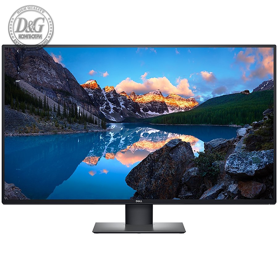 Monitor DELL UltraSharp U4320Q 42.5", 3840x2160, 4K UHD, IPS Antiglare, 16:9, 1000:1, 350 cd/m2, 8ms/5ms, 178°/178°, DP, 2x HDMI, 2x USB-C (1x DP/PD), 2x USB-A (3.1 Gen 1), 1x USB 3.1 B.C, Audio Line Out, Tilt, Swivel, Height Adjust, 5Y