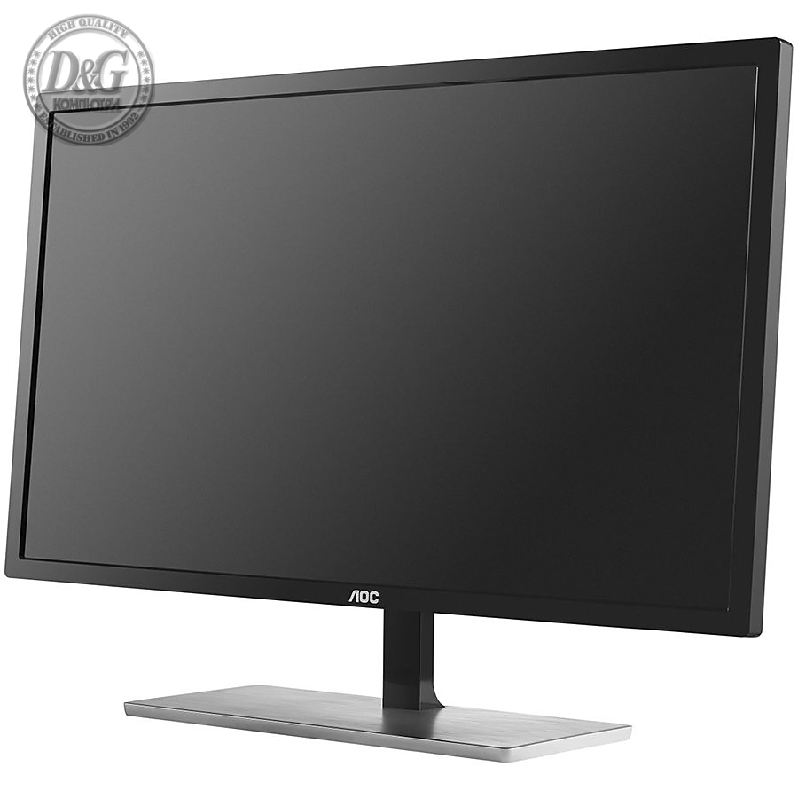 Monitor 31.5" AOC Q3279VWF Silver-Black MVA, 16:9, 2560x1440, 5ms, 250 cd/m2, 3000:1, D-Sub, DVI, HDMI, DP