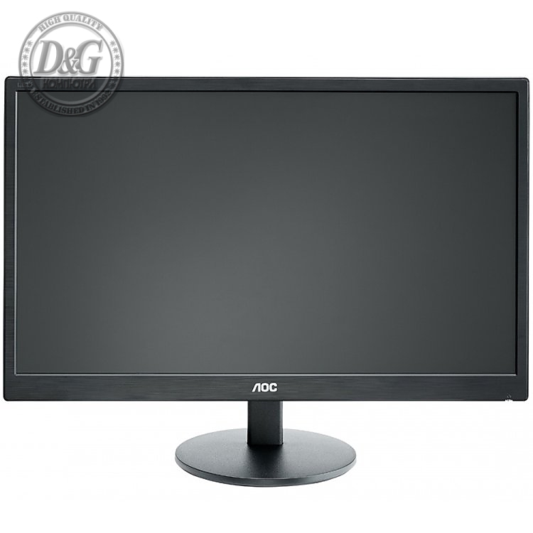 Monitor 21.5'' AOC E2270SWDN Black TN, 16:9, 1920x1080, 5ms, 200 cd/m2, 700:1, D-Sub, DVI, vesa