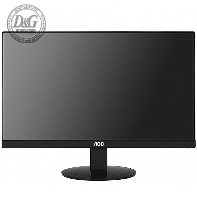 Monitor 23.8" AOC I2480SX Black IPS, 16:9, 1920x1080, 5ms, 250 cd/m2, 1000:1, D-Sub, DVI-D, vesa