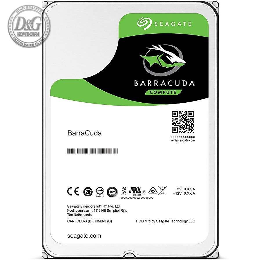 SEAGATE HDD Mobile Barracuda25 Guardian (2.5'/ 1TB/ SATA 6Gb/s/ rmp 5400)