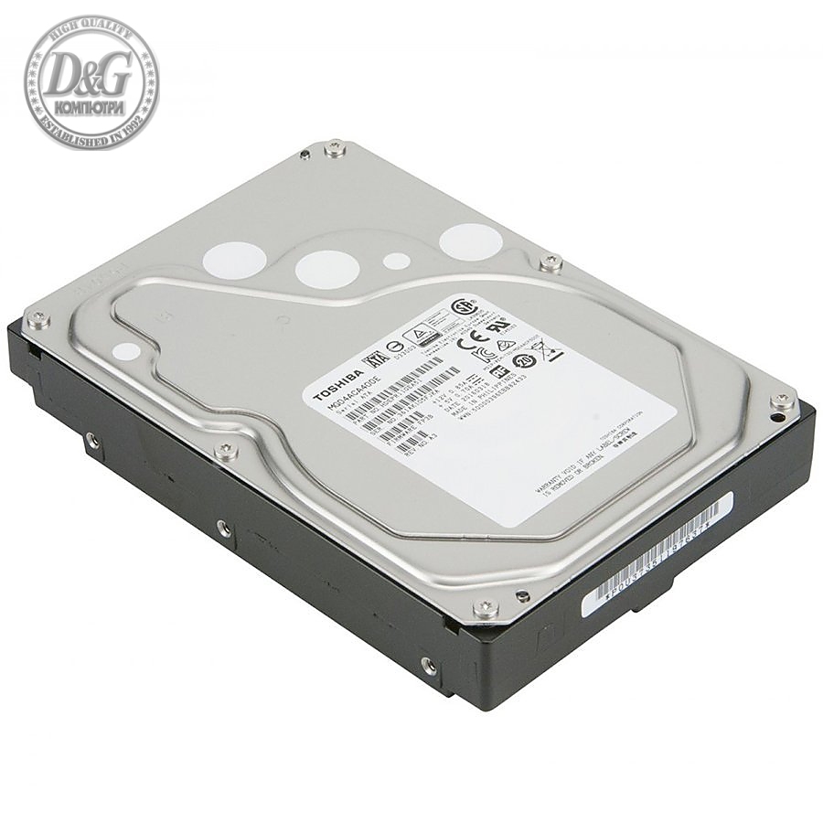 Supermicro (Toshiba) 4TB 3.5" 7200RPM SATA3 6Gb/s 128M Internal Hard Drive (HDD-T4000-MG04ACA400A)