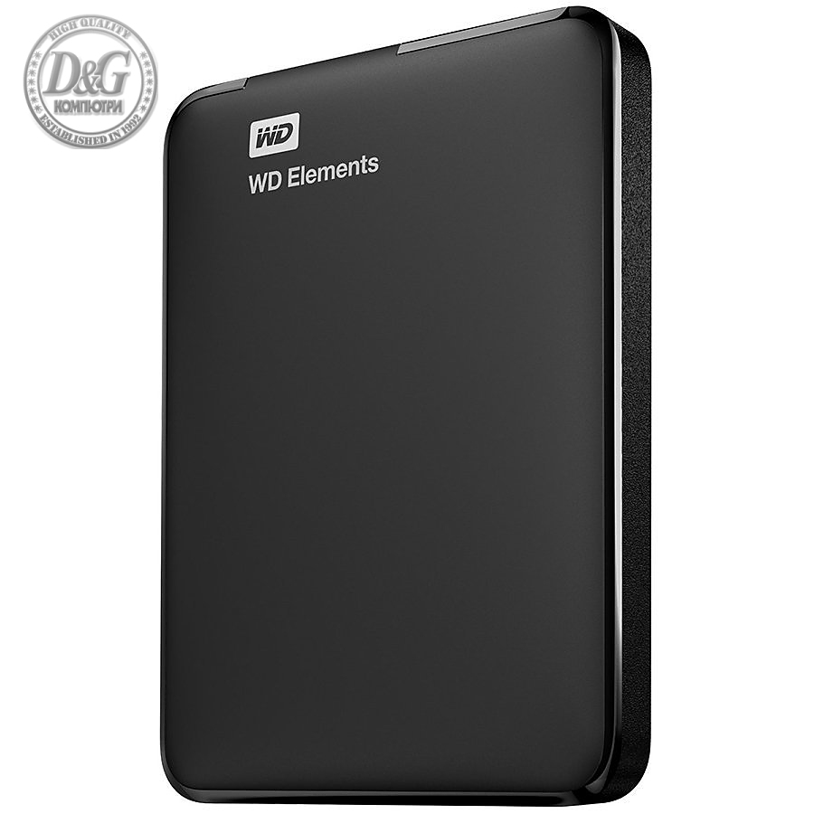 HDD External WD Elements Portable (2TB, USB 3.0)