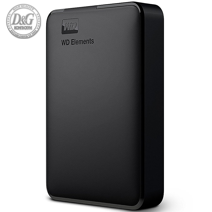 HDD External WD Elements Portable (2.5”, 4TB, USB 3.0)