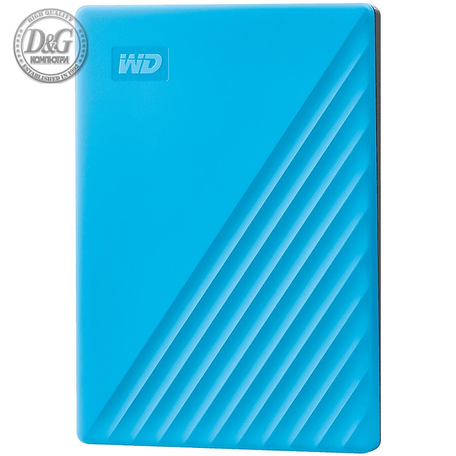 HDD External WD My Passport (2TB, USB 3.2) Sky