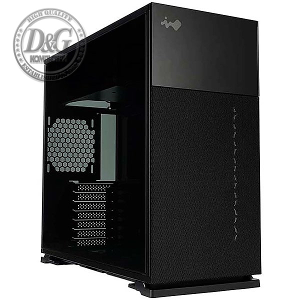 Chassis In Win 127 Mid Tower, Tempered Glass, Mesh Front, ARGB Logo, Quick-Release Side Panel, GPU Anti-Sag Support, ATX/mATX/mITX, VGA Card Length: 345-370mm, CPU Heatsink Height: 160mm, 1x USB 3.2 Gen 2x2 Type-C, 2x USB 3.2 Gen1, HD Audio