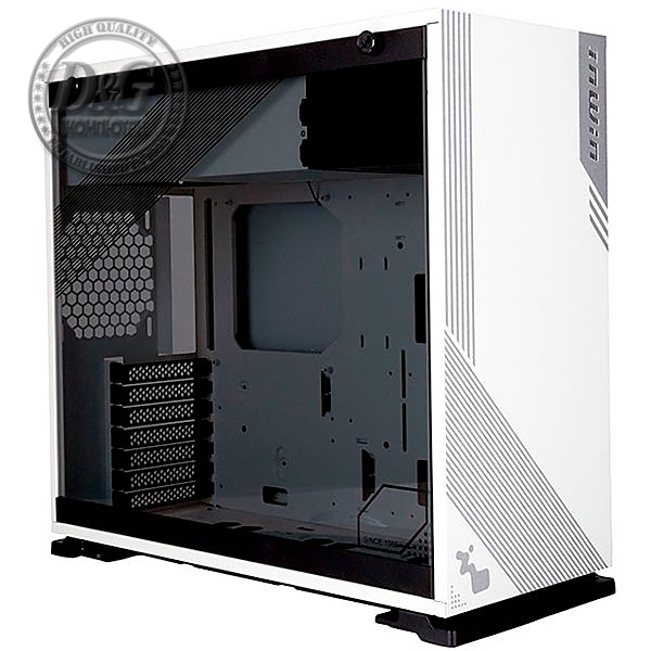 Chassis In Win 103 Mid Tower, Tempered Glass, 12"x10.5" ATX, Micro-ATX, Mini-ITX, VGA Card Length: 421mm (Maximum), CPU Heatsink Height: 160mm, USB3,0x2+AUDIO(HD)/RGB lighting, white