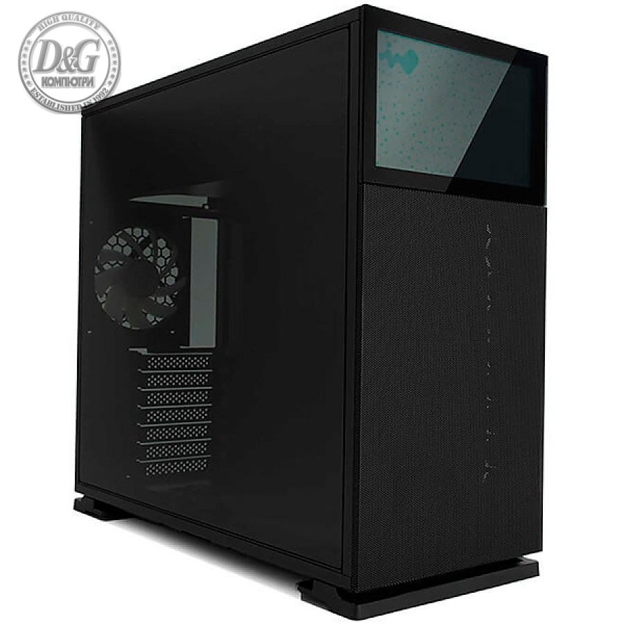 Chassis In Win N127 Mid Tower, Tempered Glass, Mesh Front, Nebula Panel, Luna AL120 fan, Quick-Release Side Panel, GPU Anti-Sag Support, ATX/mATX/mITX, VGA Card Length: 345-370mm, CPU Heatsink Height: 160mm, 1x USB 3.2 Gen 2x2 Type-C, 2x USB 3.2 Gen1