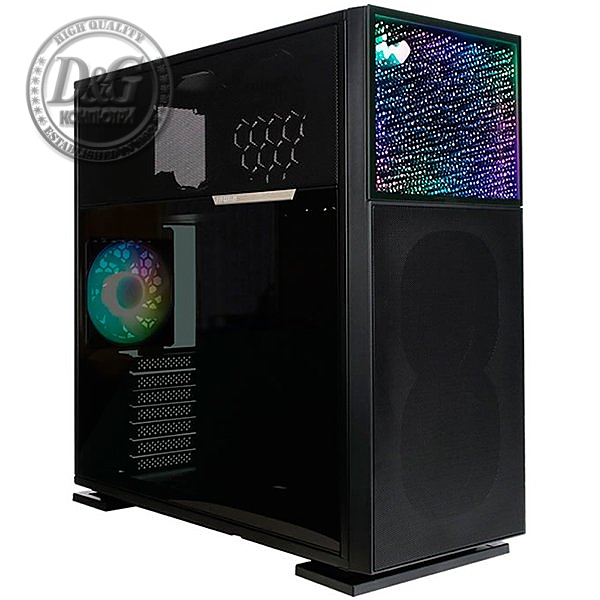 Chassis In Win N515, Tempered Glass, Steel Frame, ARGB Nebula Panel, InWin Luna AL120 ARGB PWM fan, GPU Anti-Sag Support, E-ATX/ATX/mATX/mITX, VGA Card Length: 385mm, CPU Heatsink Height: 160mm,1xUSB 3.2 Gen2x2 Type-C, 2xUSB 3.2 Gen1, HD Audio