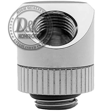 EK-Quantum Torque Rotary 45° - Nickel, adapter fitting