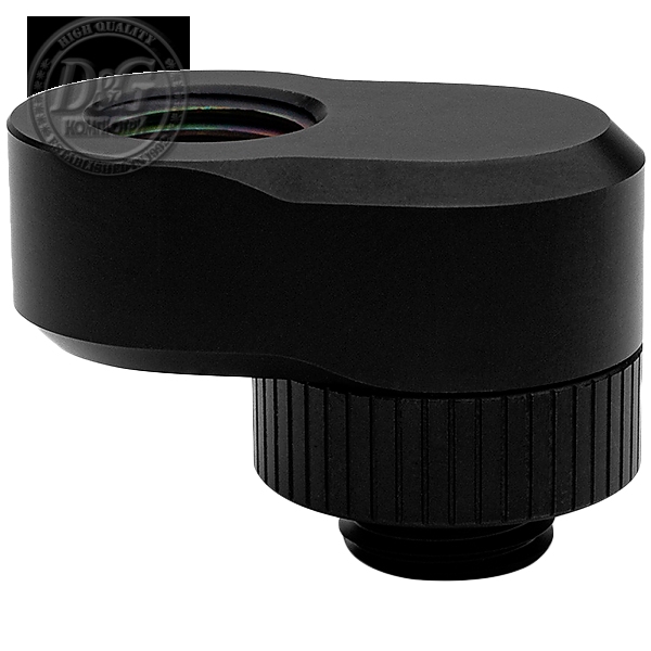 EK-Quantum Torque Rotary Offset 14 - Black, adapter fitting