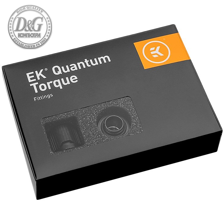 EK-Quantum Torque 6-Pack STC 12/16 - Black, fitting