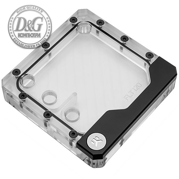 EK-Quantum Volume FLT 120 D-RGB - Plexi, reservoir