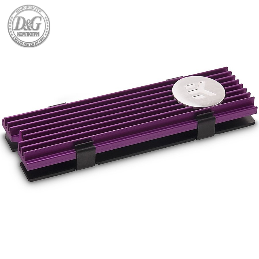 EK-M.2 NVMe Heatsink - Purple