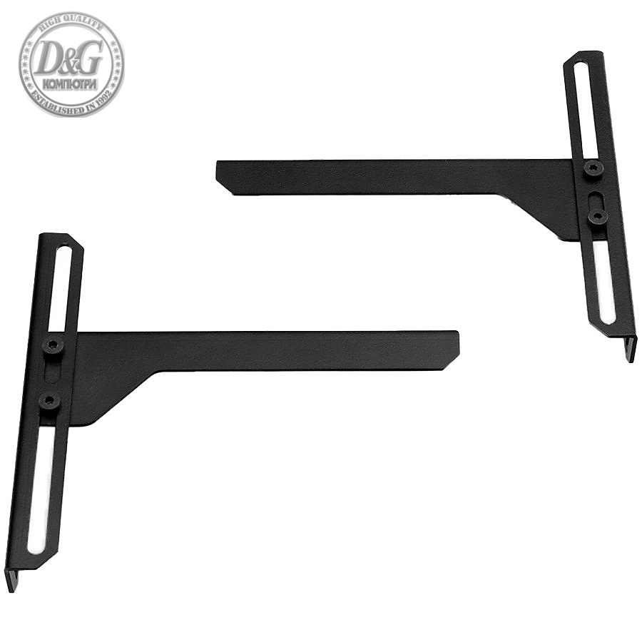 EK-Loop Angled Bracket - 120mm, steel mounting bracket