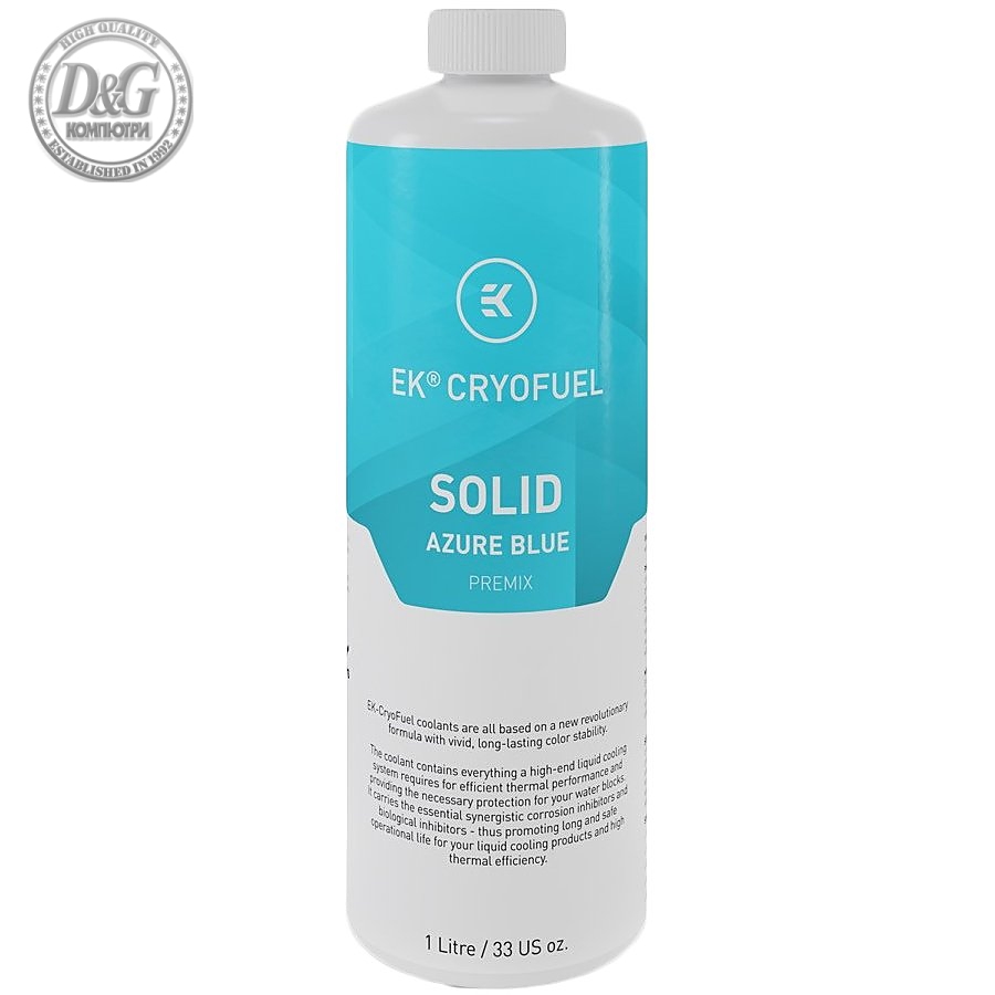 EK-CryoFuel Solid Azure Blue (Premix 1000mL)