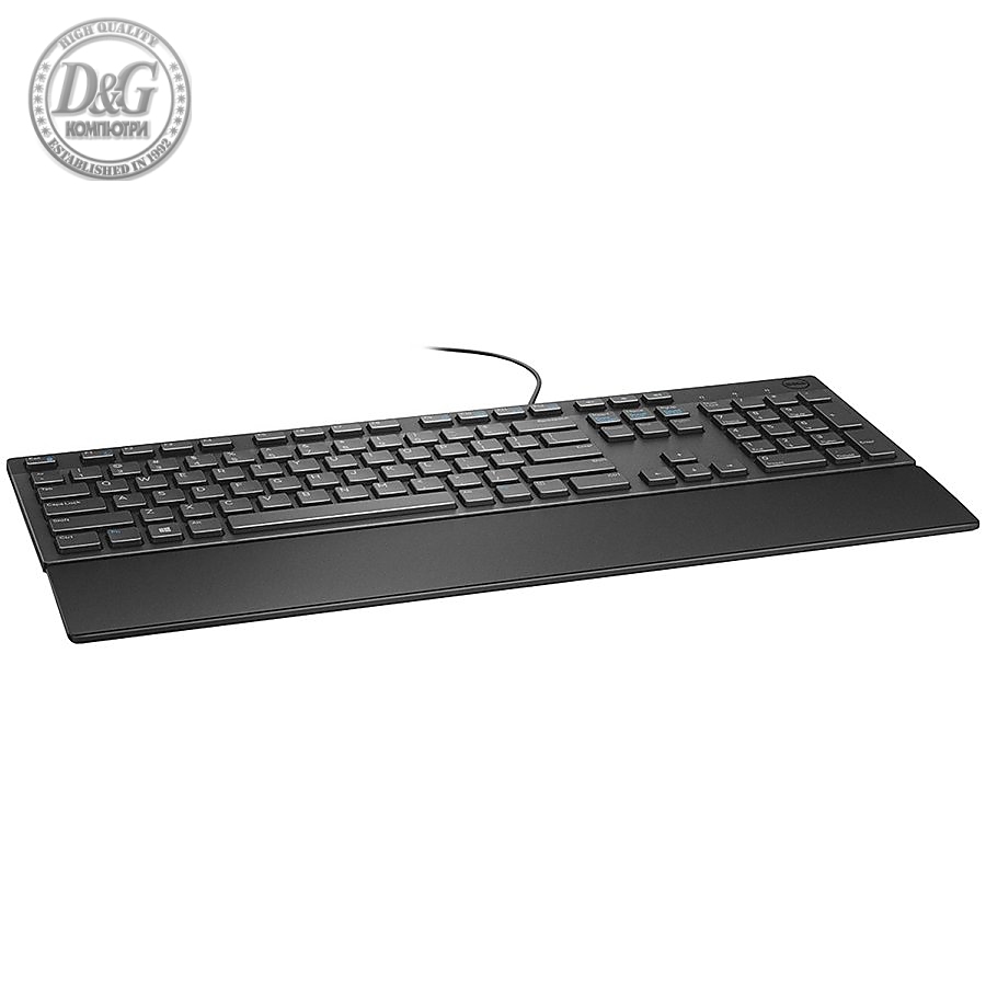 Dell Multimedia Keyboard-KB216 - US International (QWERTY) - Grey (-PL)