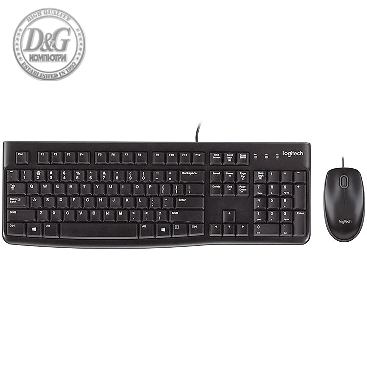 LOGITECH Corded Desktop MK120 - EER - US International layout_