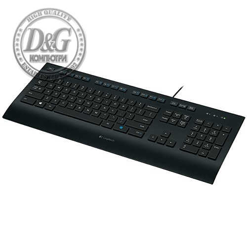 LOGITECH Corded Keyboard K280E - INTNL Business - US International layout