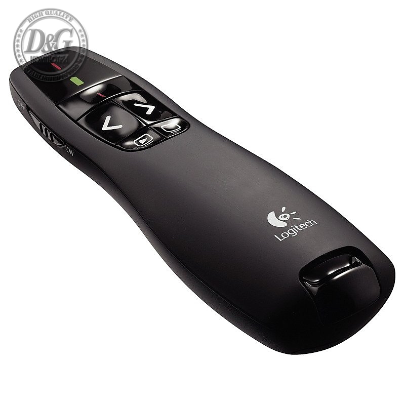 LOGITECH R400 Wireless Presenter - BLACK