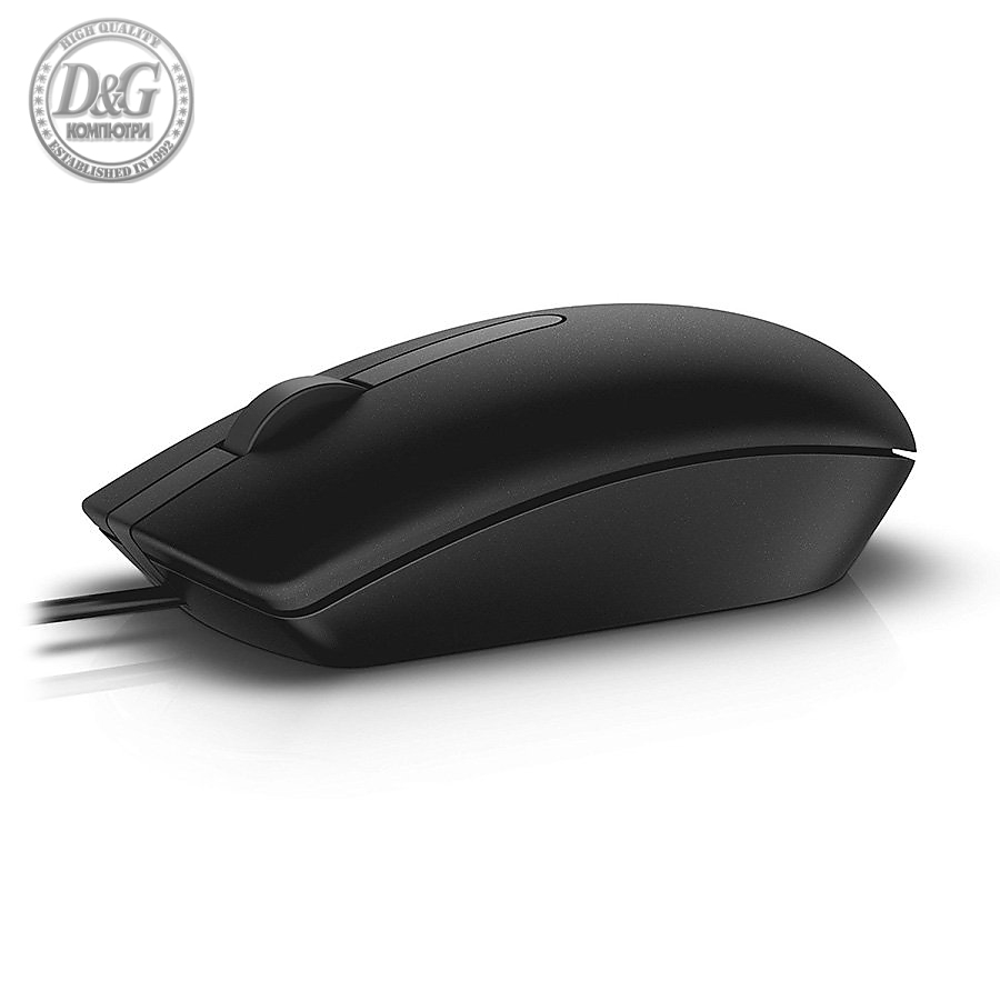 Dell Optical Mouse-MS116 - Black