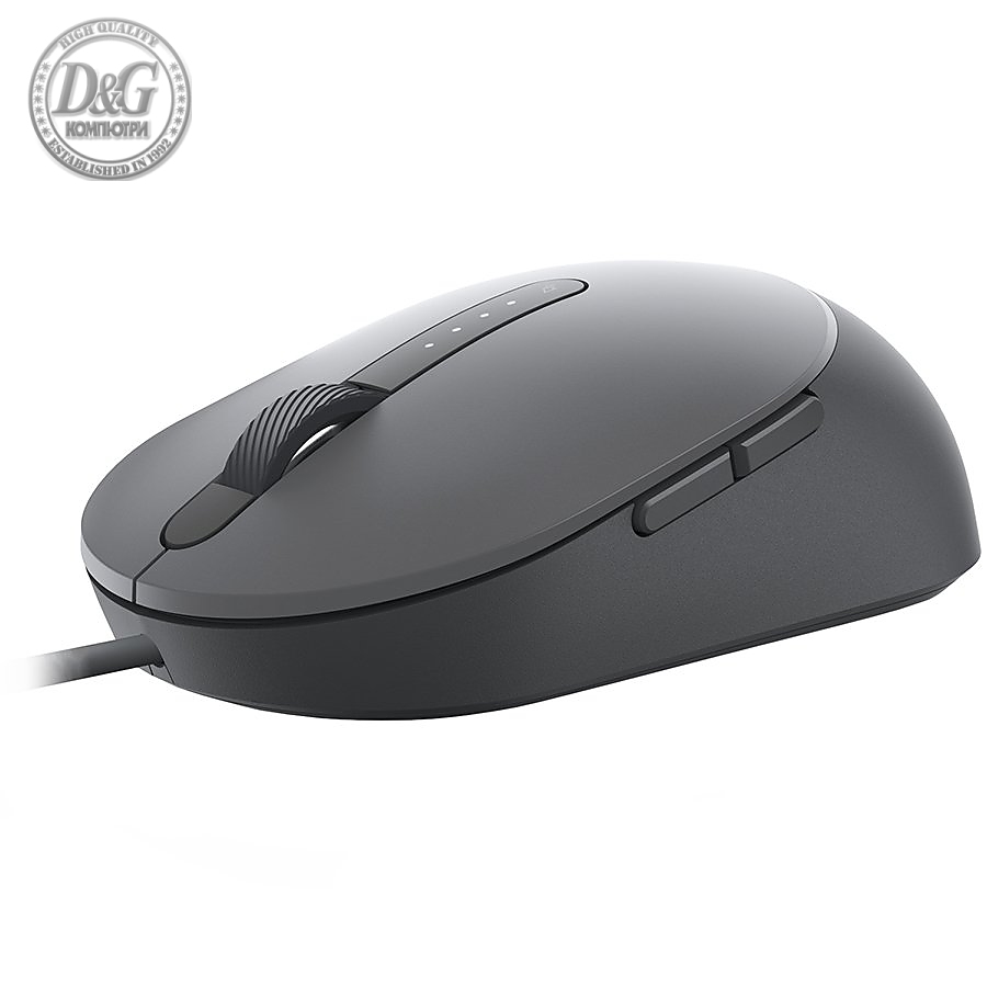 Dell Laser Wired Mouse - MS3220 - Titan Gray