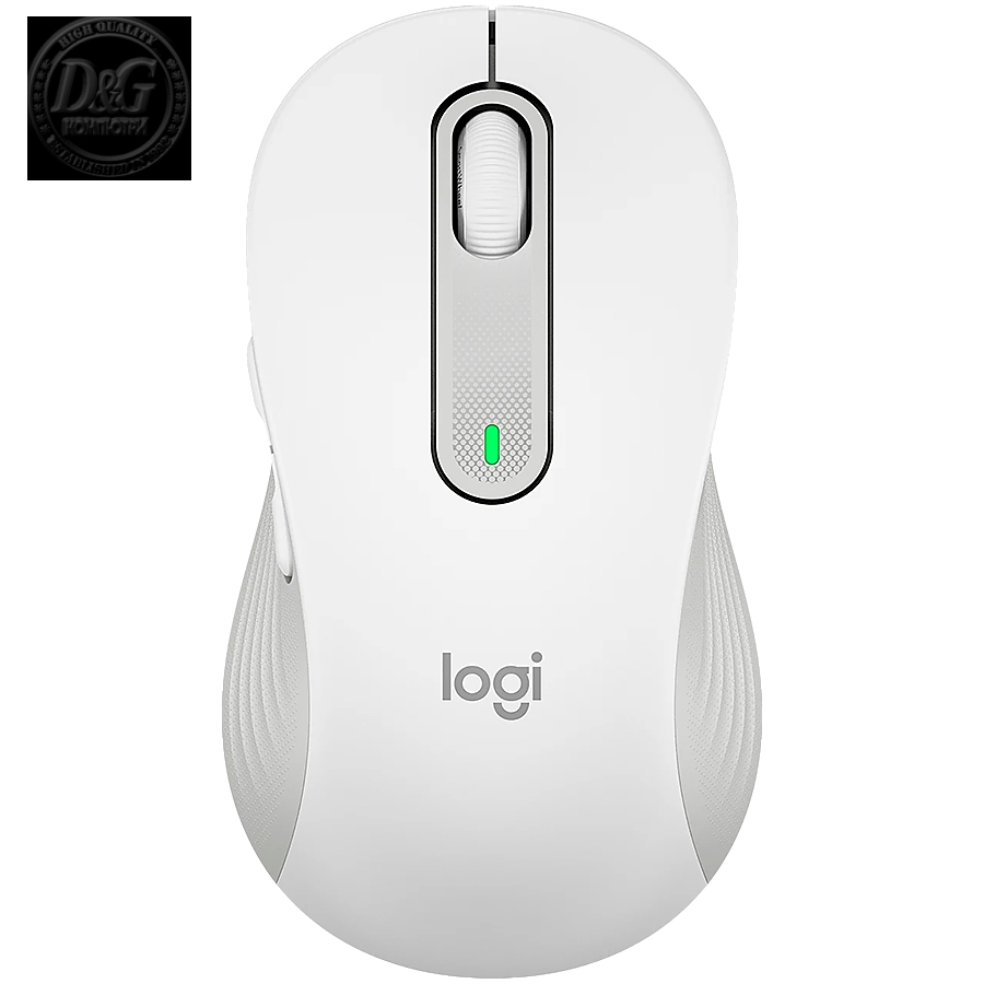 LOGITECH Signature M650 L Wireless Mouse - OFF-WHITE - BT - EMEA - M650 L