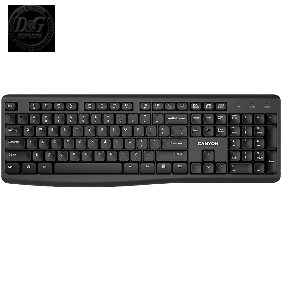 Wireless Chocolate Standard Keyboard  ,105 keys, slim  design with chocolate key caps,black ,Size34.2*145.4*27.2mm,440g BG layout