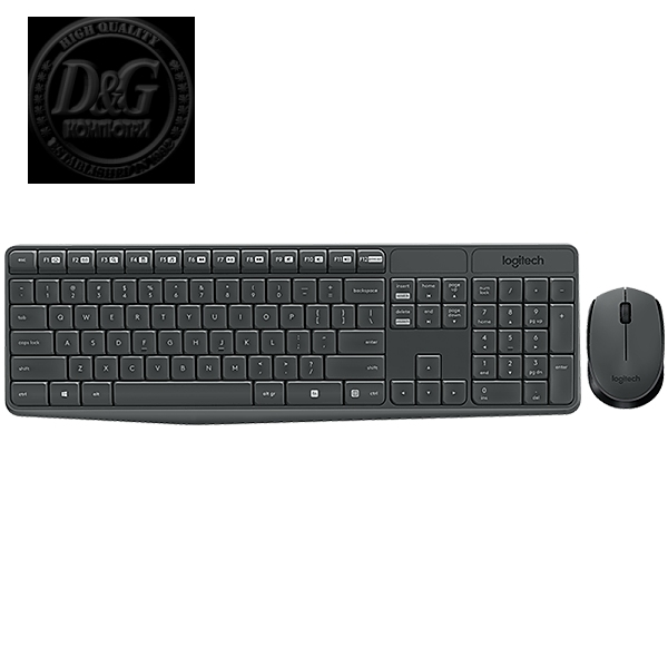 LOGITECH Wireless Combo MK235 - INTNL - Bulgarian Layout