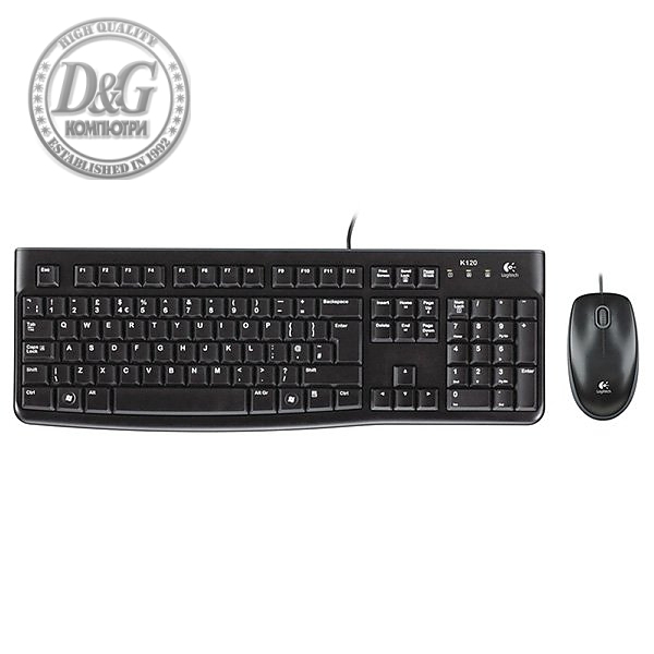 LOGITECH Corded Desktop MK120 - EER - Bulgarian layout