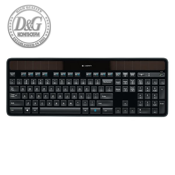 LOGITECH Wireless Keyboard K750 Solar - NSEA - UK Layout