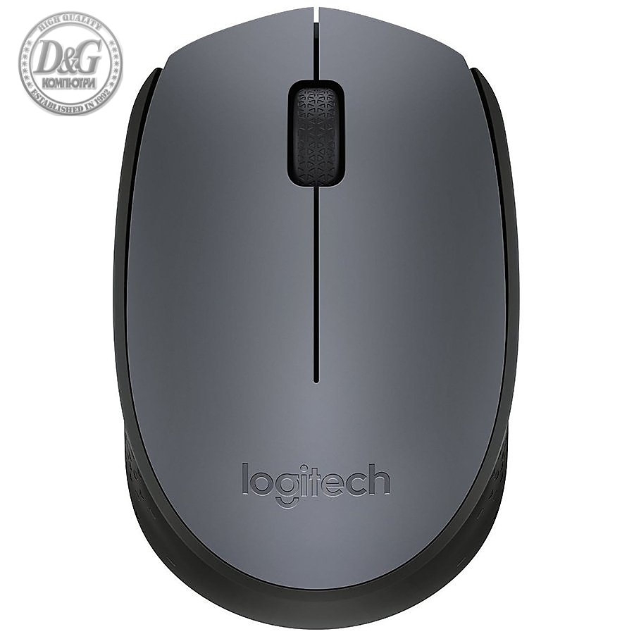 LOGITECH M170 Wireless Mouse - GREY