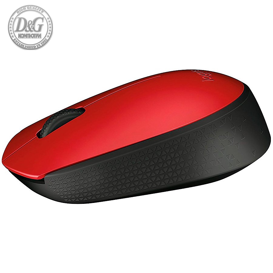 LOGITECH M171 Wireless Mouse - RED