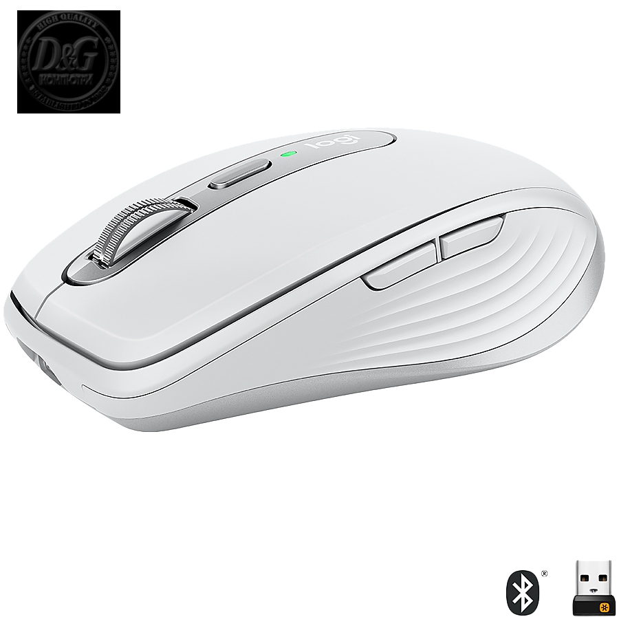 LOGITECH MX Anywhere 3 for Mac - PALE GREY - BT - EMEA