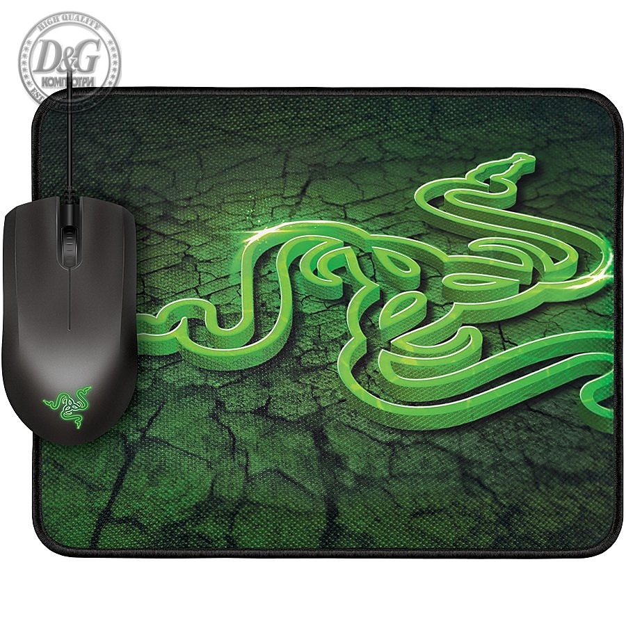 Razer Abyssus 1800 and Goliathus (Speed) Mouse and MatBundle.