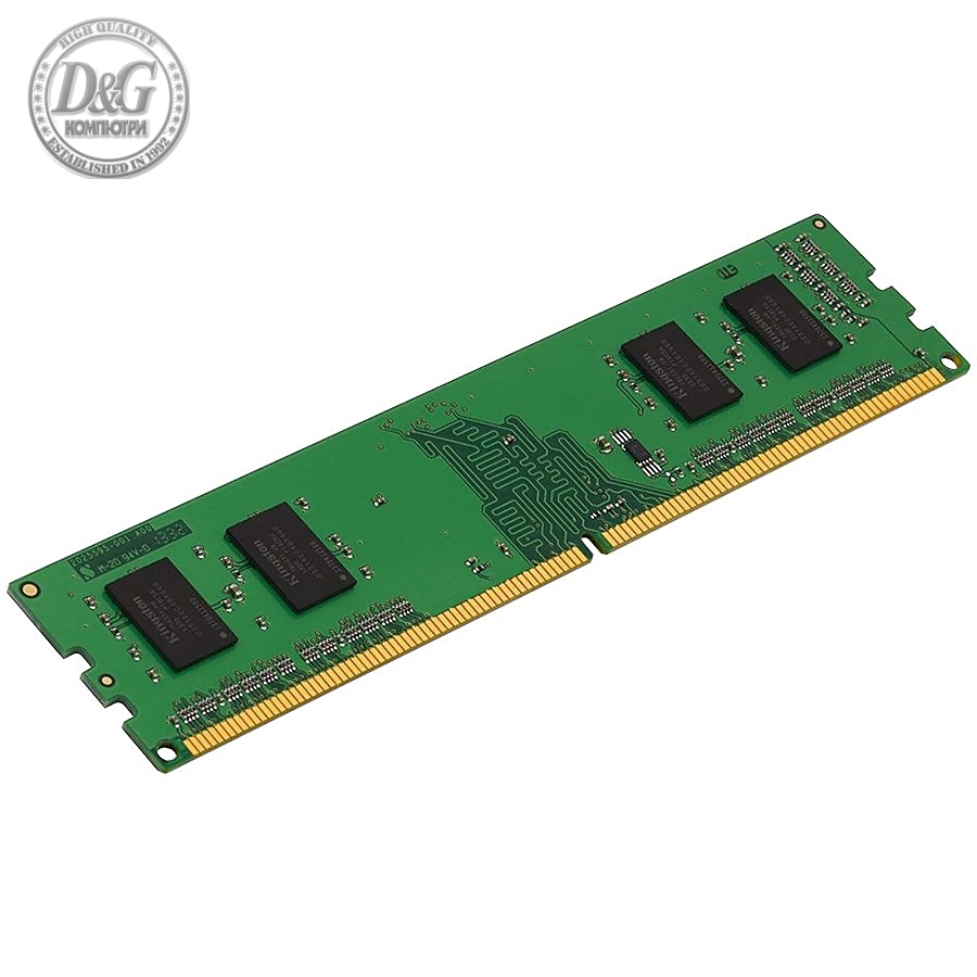 Kingston DRAM 4GB 3200MHz DDR4 Non-ECC CL22 DIMM 1Rx16 EAN: 740617296075