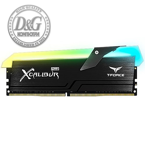 ASROCK TEAM XCALIBUR PHANTOM Gaming RGB  UD-D4 8GBx2 3200 Aluminium BLACK