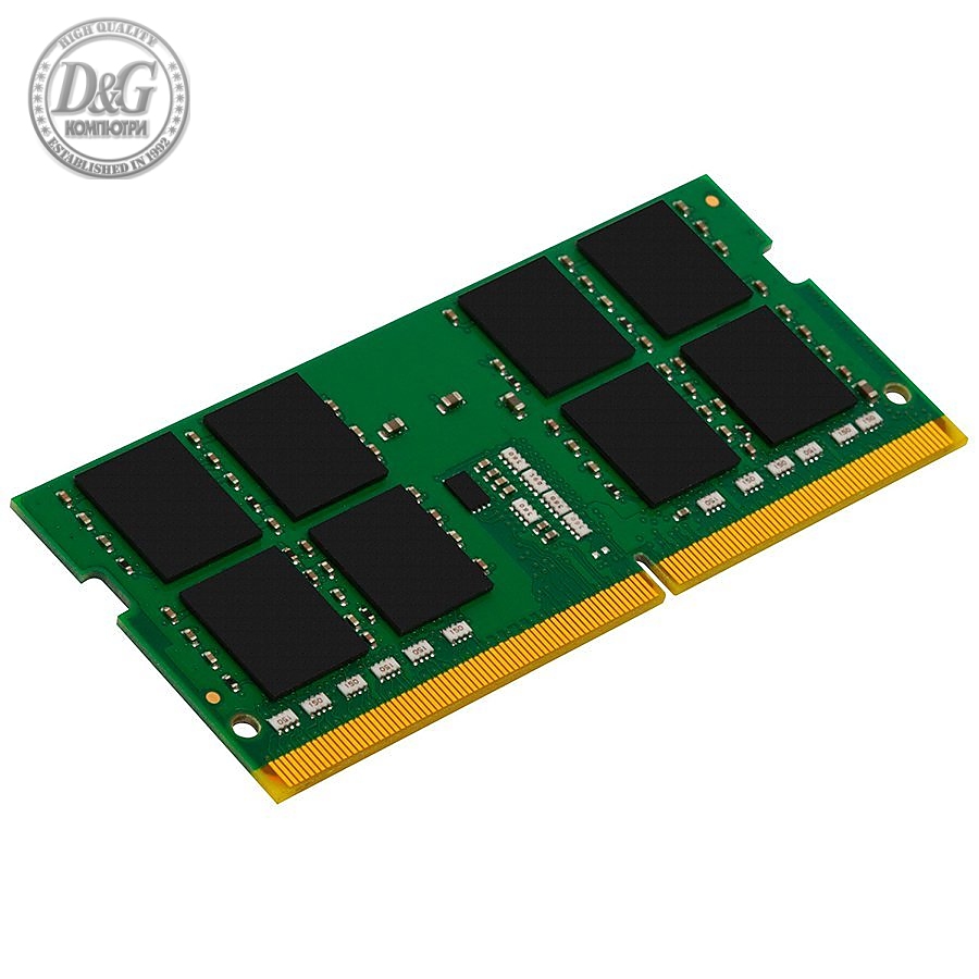 Kingston DRAM 32GB 3200MHz DDR4 Non-ECC CL22 SODIMM 2Rx8 EAN: 740617310924