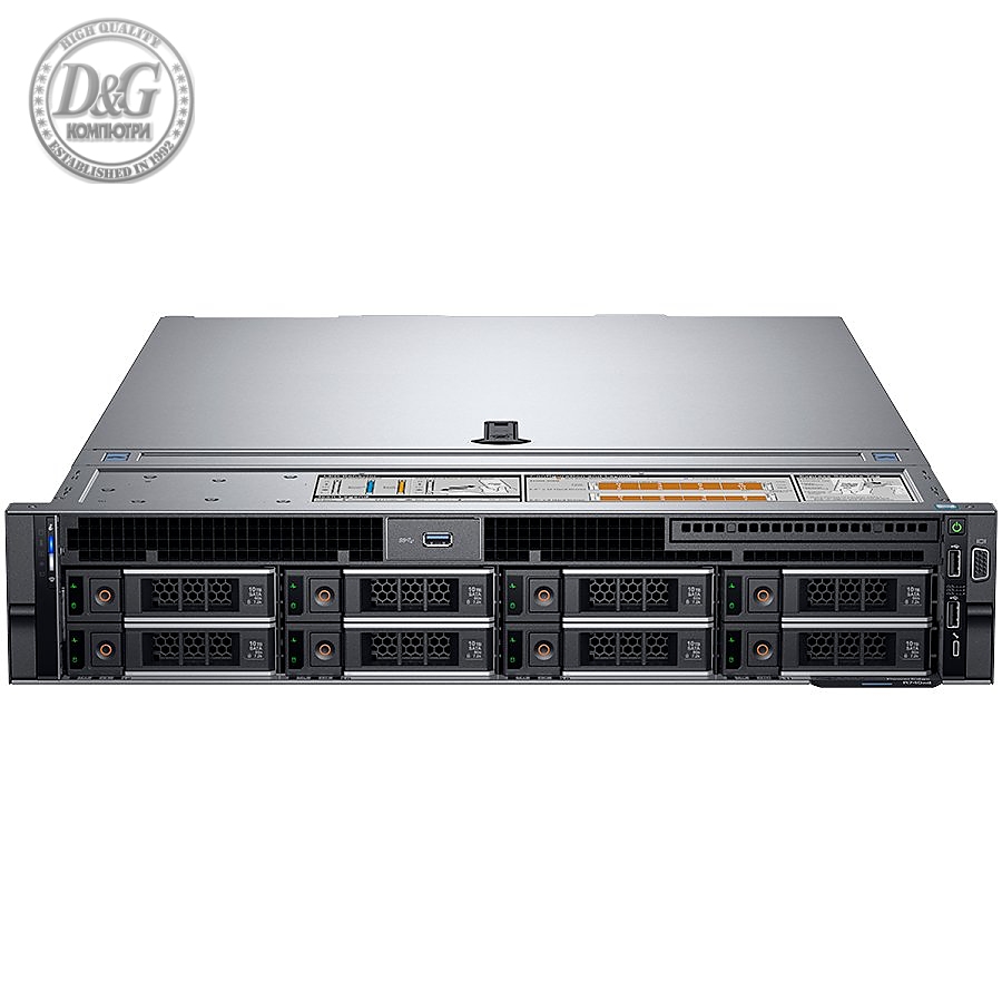 PowerEdge R740,Xeon Silver 4110 2.1G 8C/16T 9.6GT/s 11M,Chassis with 8 x 3.5" Hotplug HDD,16GB RDIMM 2666MT/s,iDRAC9 Exp,600GB 10K SAS HDD Hot-plug,H730P RAID Controller 2GB,(1+0)PSU 750W,TPM 2.0,BC 5720 QP 1Gb NDC,Rails,3Y NBD