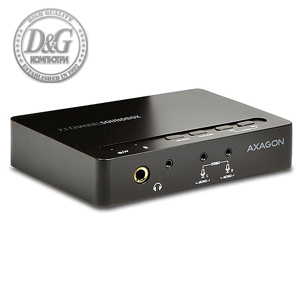 AXAGON ADA-71 USB2.0 - SOUNDbox real 7.1 Audio Adapter, SPDIF