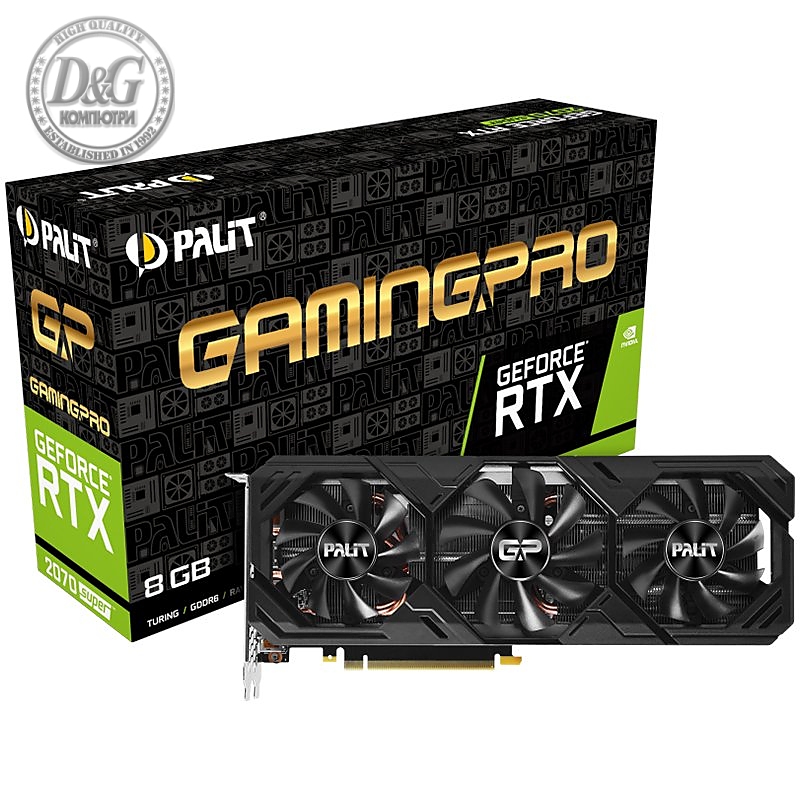 Palit GeForce RTX 2070Super GamingPro 8GB