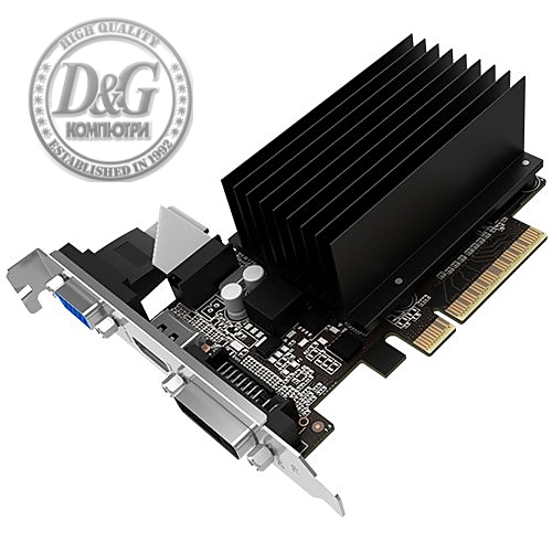 VC Palit nVidia GT710 1024MB 64BIT DDR5, CRT+DVI+HDMI,# NE5T7100HD06-2081F